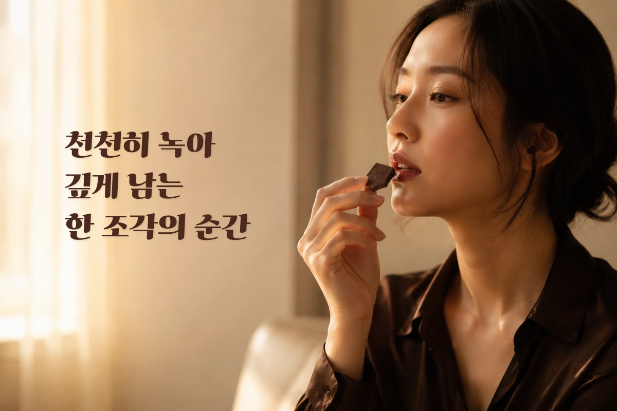 무료폰트 가나초콜릿 활용 예시
