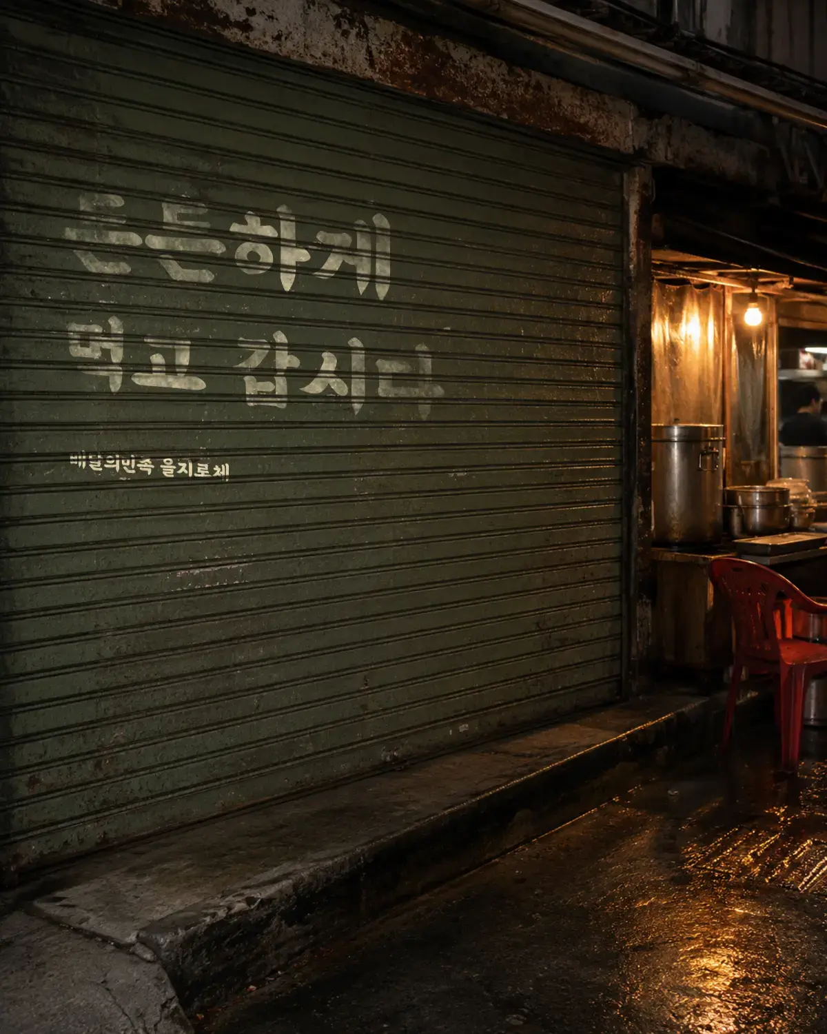 무료폰트 배달의민족 을지로체 활용 예시